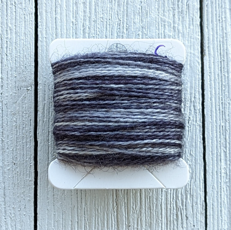 Black Grey Wool Silk Embroidery Thread Floss – Southeast Ohio Fiberworks