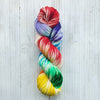 Rainbow Bright Riot Sock Fine Weight Yarn BFL with Nylon